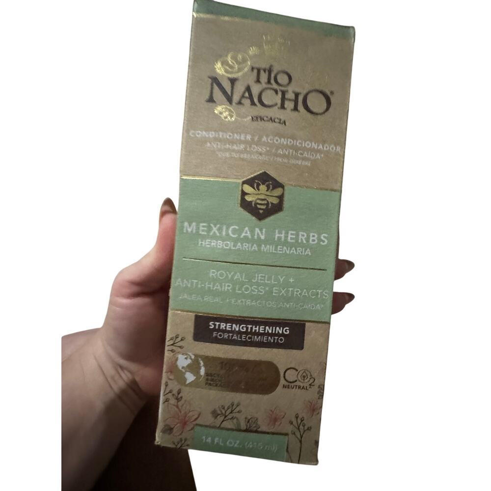 NWT TIO NACHO Mexican Herbs Strengthening Conditioner Full Size 14oz